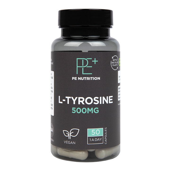 PE Nutrition L-Tyrosine 50 Capsules 500mg